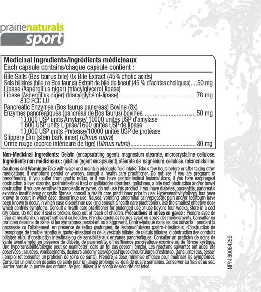 Prairie Naturals KetoEnzyme 脂肪消化酵素膠囊,60 粒