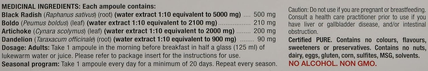 Nutripur Duo Flux O Bile 有机肝脏净化胶囊,20天