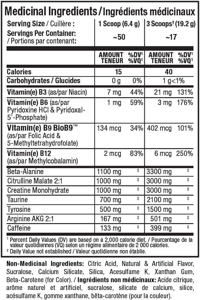 ALLMAX IGNITER 运动前补充剂,桃芒果味 - 320克,50份 - 增强能量、力量和泵感,含咖啡因、肌酸和β-丙氨酸