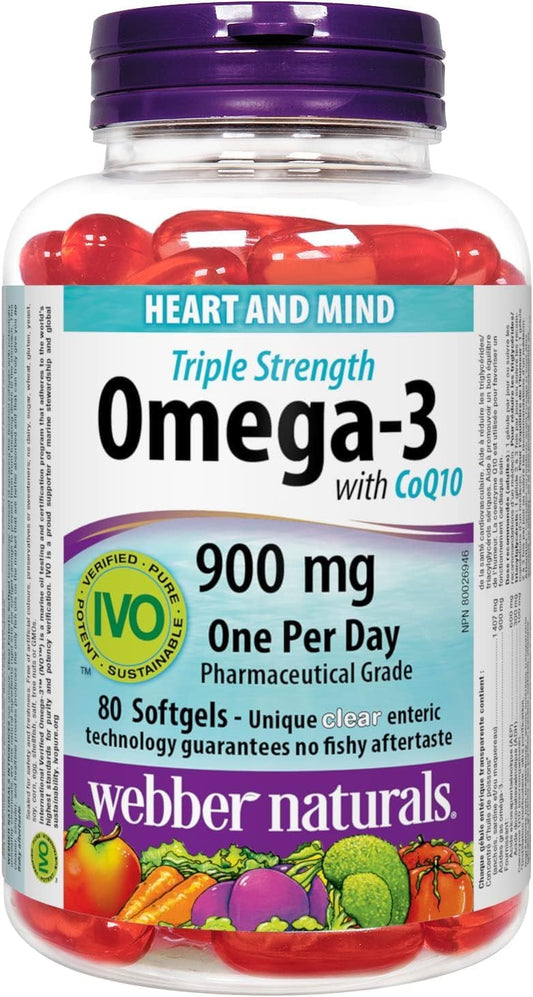 Webber Naturals 膠原蛋白 30 含神經醯胺 + Omega-3 含輔酶 Q10 套裝