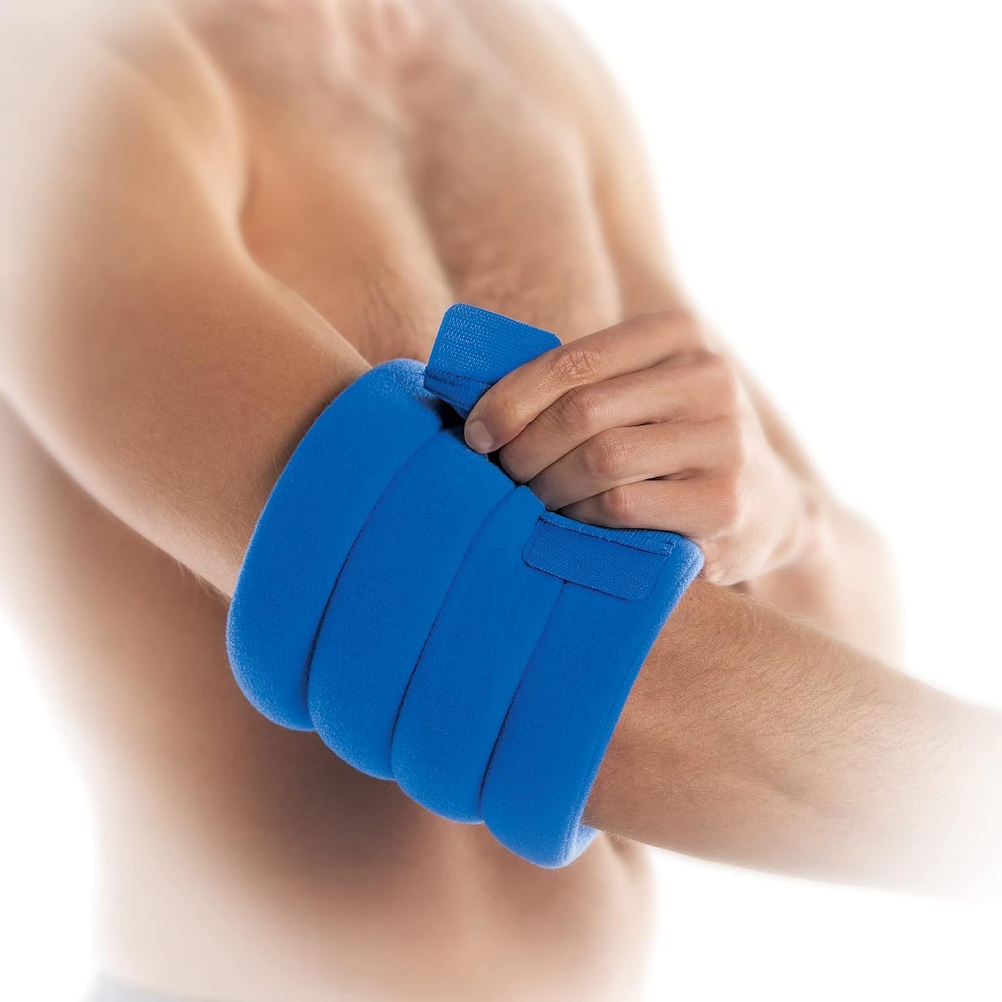 Bed Buddy 关节包裹 - 冷热疗法,缓解肌肉疼痛和关节疼痛 - 大号加热垫,适用于膝盖、手腕、肘部、脚踝、手臂或腿部(2 件装)