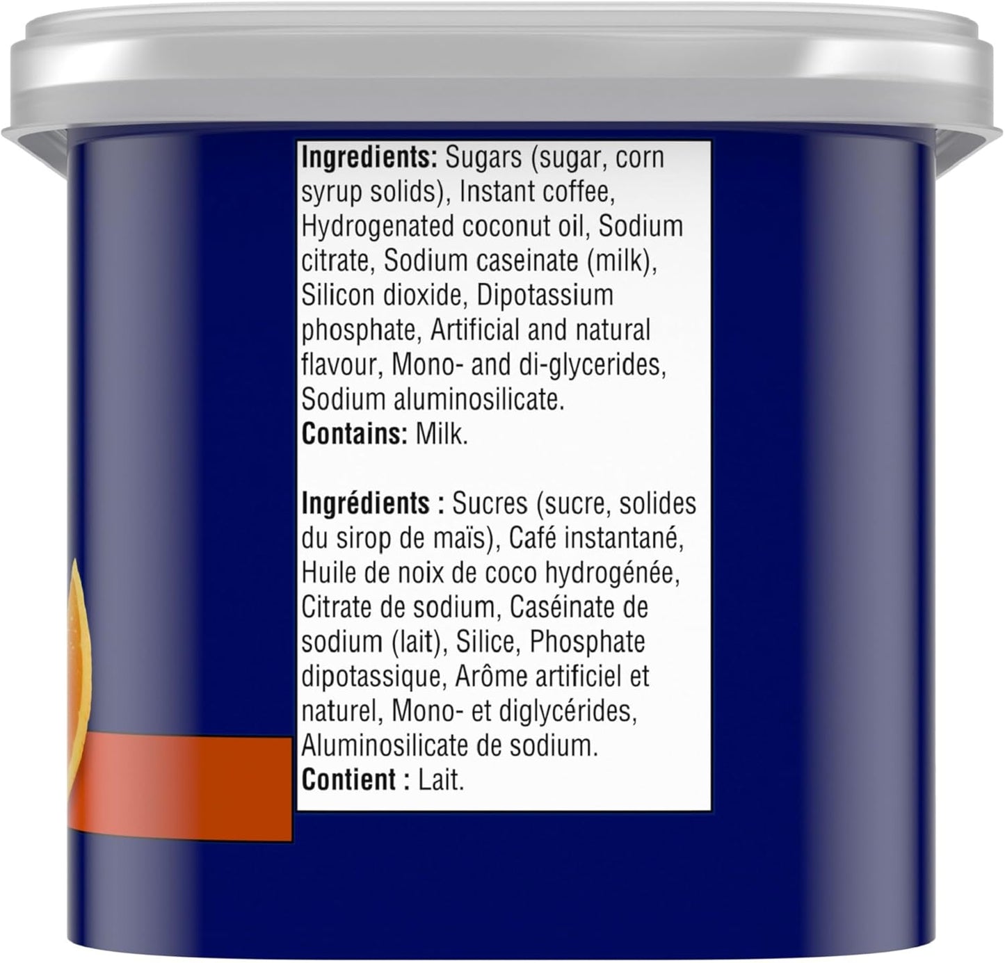 麦斯威尔咖啡橙味卡布奇诺速溶咖啡饮料粉,264克罐装