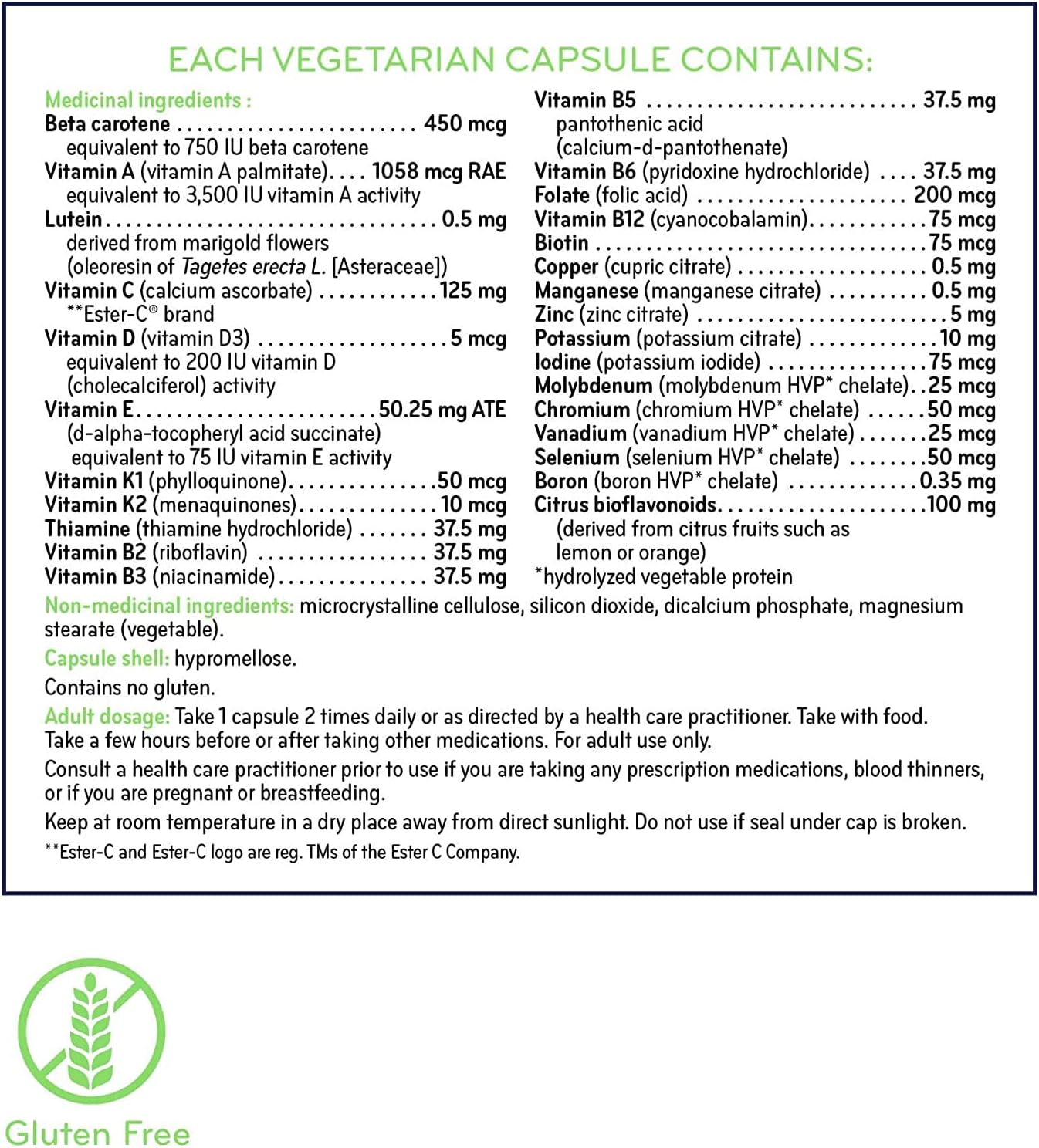 SISU 至尊复合维生素 120 VC 和 Only Minerals 120 VC(1 包)