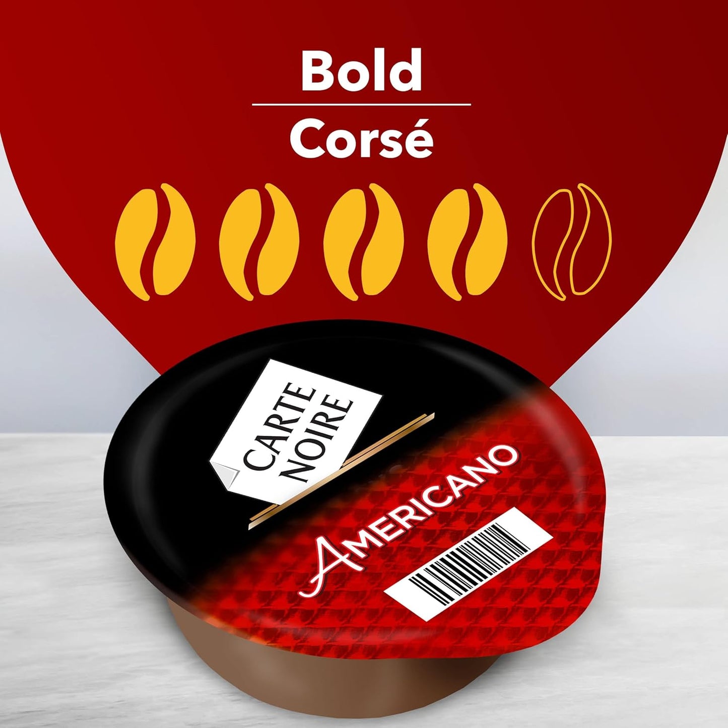 Tassimo Nabob 拿鐵咖啡單份 T 盤,263 克 & Carte Noire 美式咖啡單份 T 盤,114 克