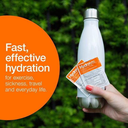 Hydralyte 电解质补水粉,橙色,10 片装
