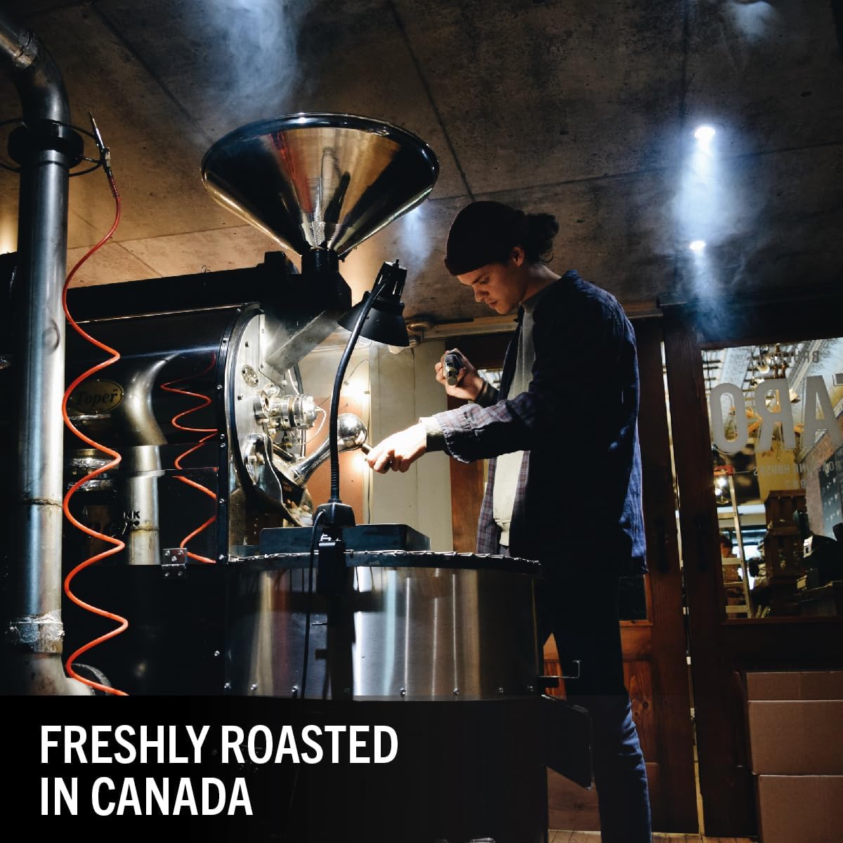 Café FARO VOLT 特色咖啡,深度烘焙研磨咖啡,濃鬱醇厚的風味,美國農業部公平貿易和猶太潔食認證有機咖啡,產自南美和中美洲的研磨咖啡 - (908克/32盎司)