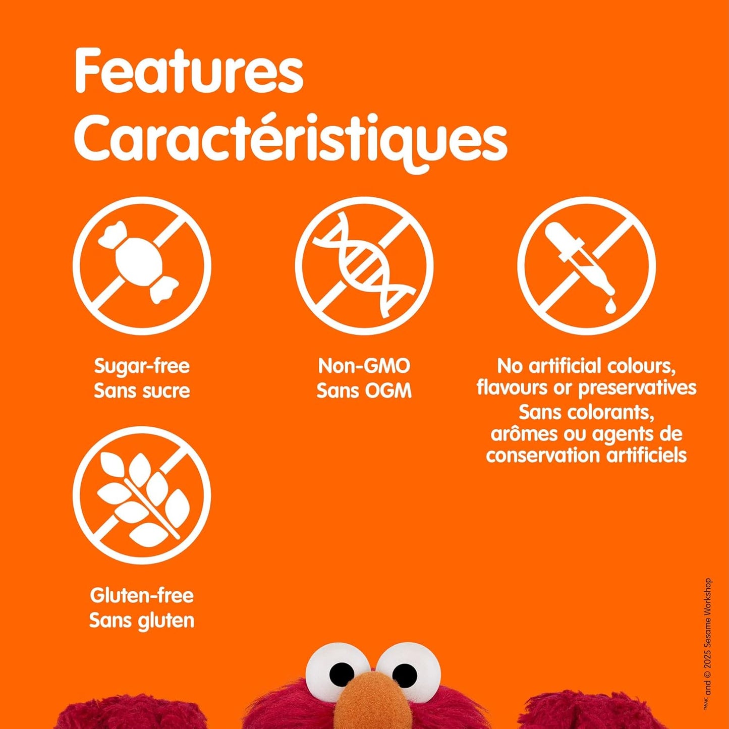 芝麻街每日阳光维生素 D3 儿童咀嚼片,360 片咀嚼片,每片含 600 国际单位维生素 D,适合 3 岁及以上儿童