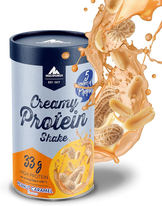 Multipower Creamy Protein Powder - Peanut Caramel Flavour - 420g
