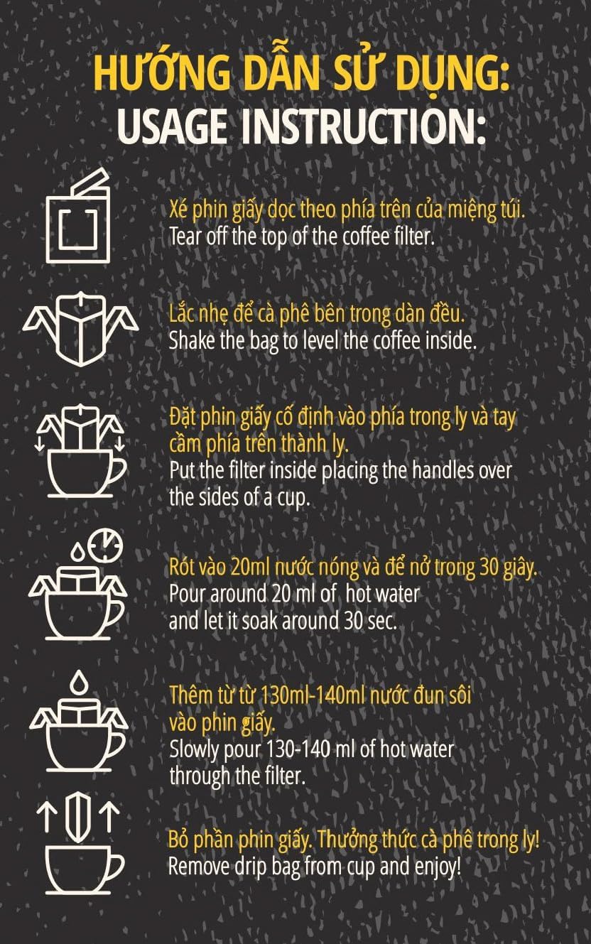 Mr.Viet 早安越南研磨咖啡滴濾包 8 包