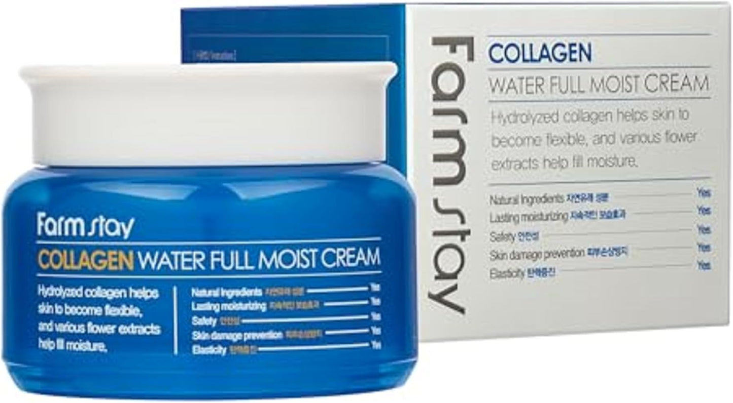 Farm Stay FarmStay Collagen Water Full Moist Cream Cream Women 3.5 oz