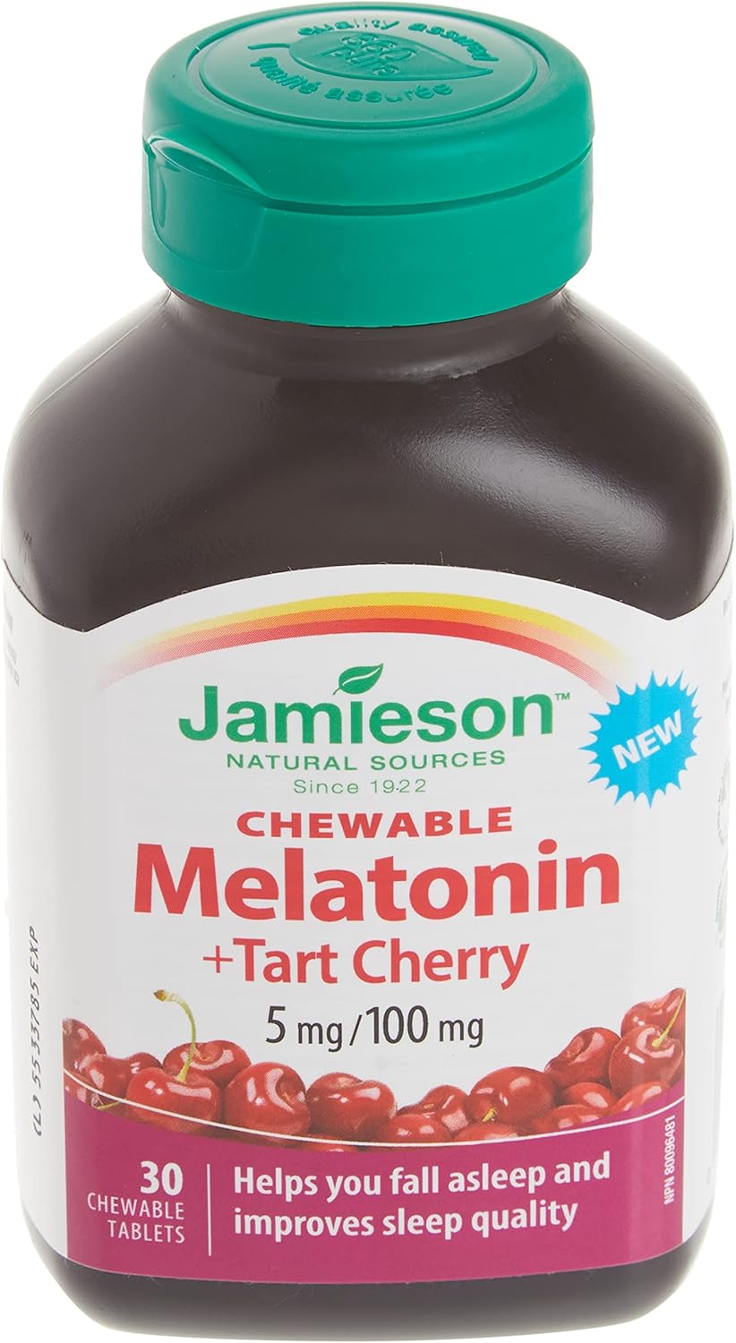 Jamieson 咀嚼褪黑素(含酸樱桃)