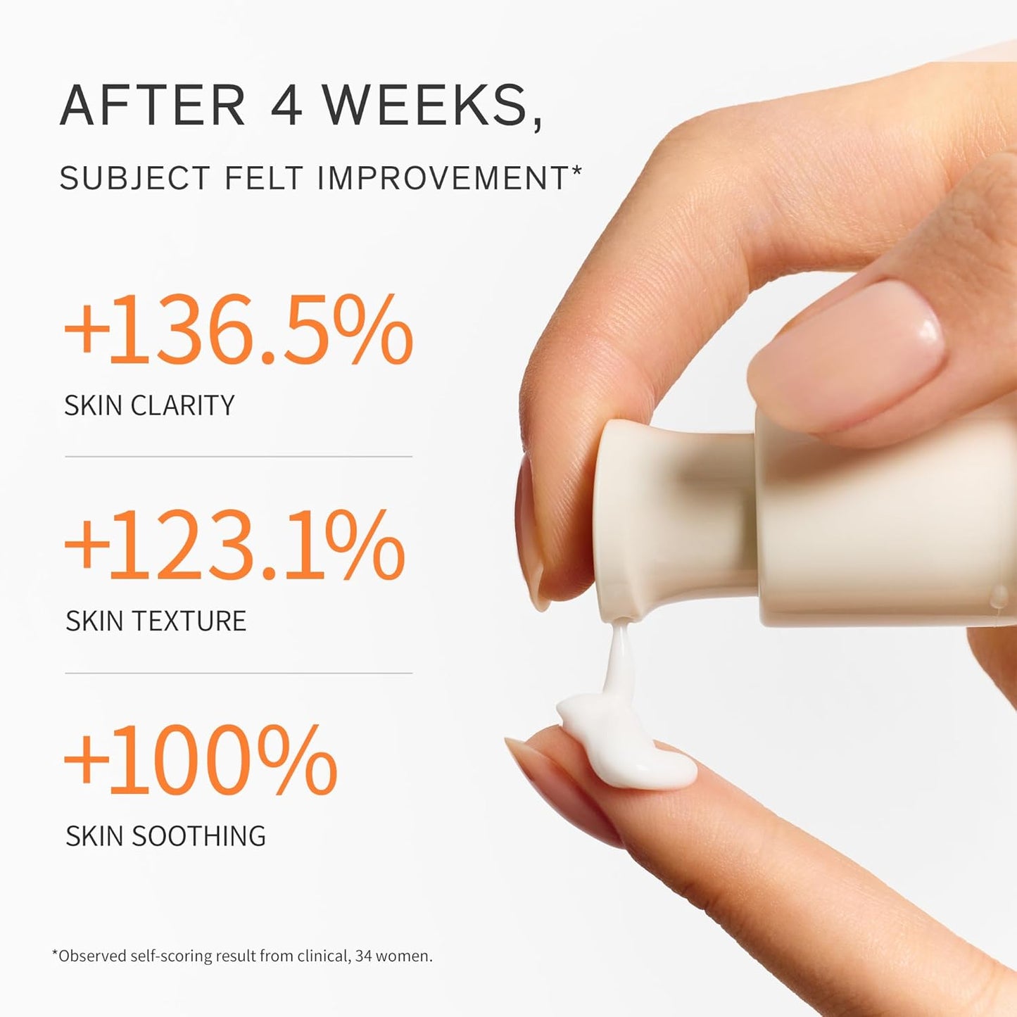 雪花秀赋活精华乳EX - 质地轻盈,吸收迅速,24小时持续保湿*,同时显著舒缓、平衡肌肤,并支撑肌肤屏障。*仪器测试结果,33位女性