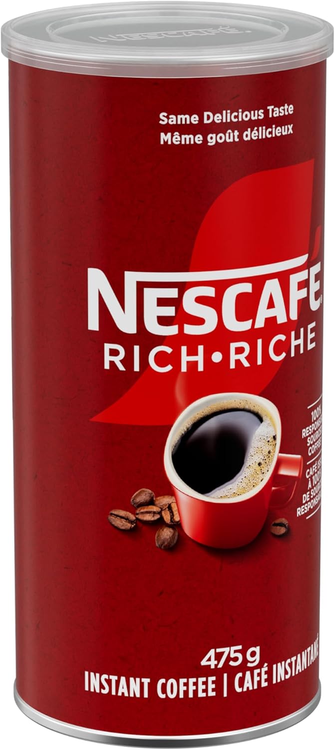 Nescafé Rich, Instant Coffee, 475g Tin, Brown (Package May Vary)
