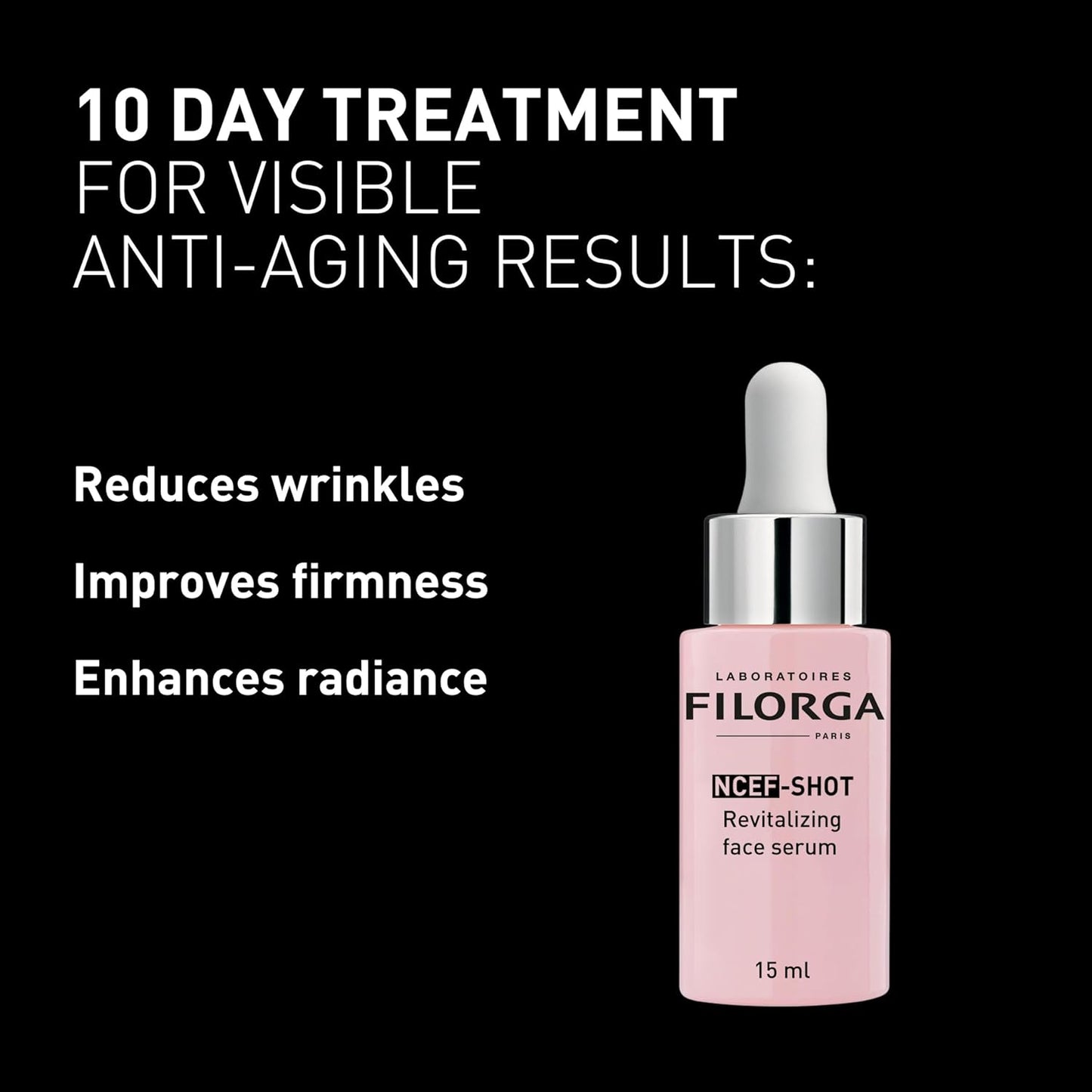 Filorga NCEF Anti-Aging Skin Care Collection – Serum, Lotion, Moisturizer & Eye Cream with Hyaluronic Acid & Essential Nutrients