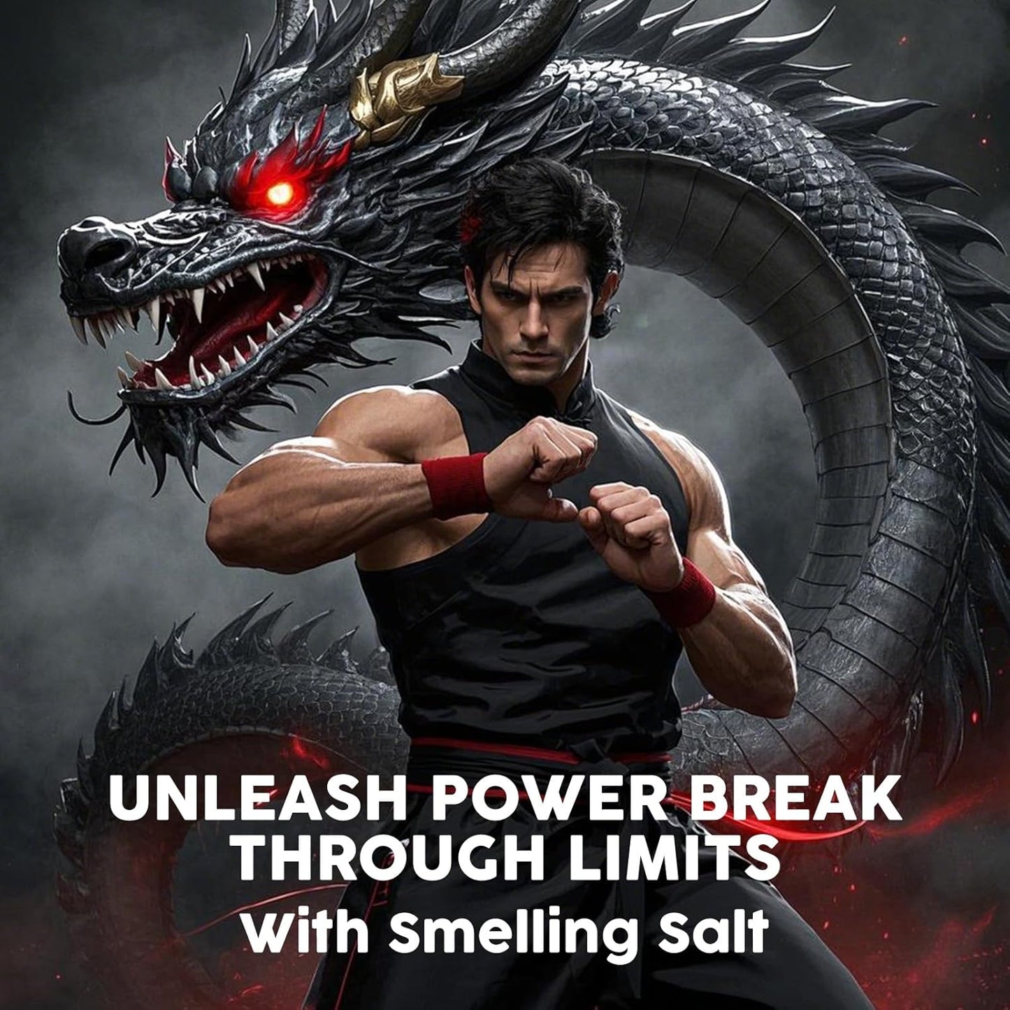 Smelling Salts, Portable Ammonia Smelling Salts for Athletes, Elevated Performance, Improved Concentration, Safe and Gentle