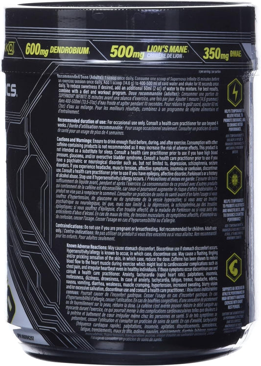 Nutrabolics Supernova Infinite 桃芒果運動前補劑 20 包,292 克