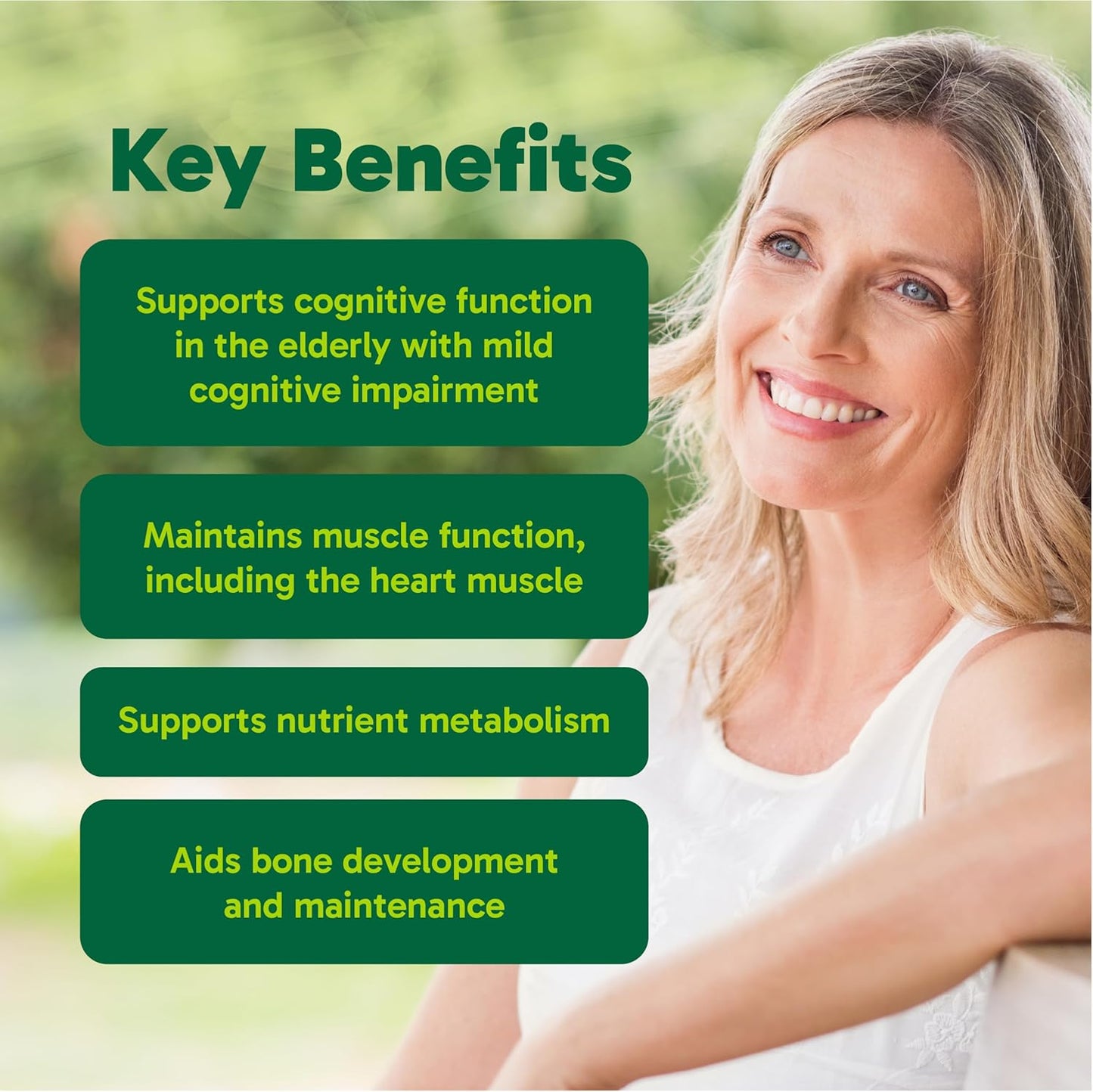 Organika Brain Mag- Magtein 鎂 L-蘇糖酸鹽,含維生素 C 和 D3 - 支持認知功能,經臨床研究,900 毫克鎂 - 90 粒膠囊