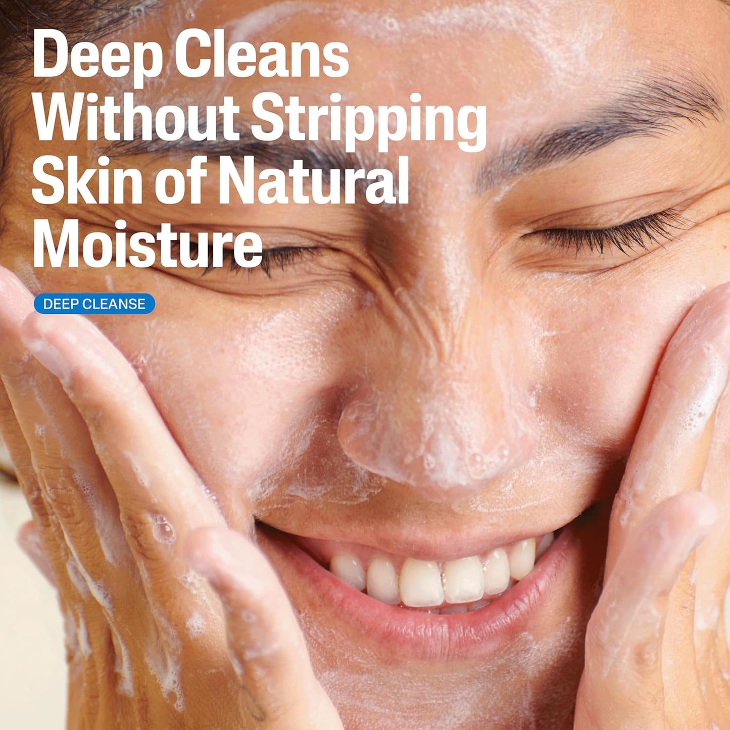 Cetaphil Daily Facial Cleanser Fragrance Free (473ml) - Deep Cleansing Face Wash, Ideal for Normal to Combination to Oily Skin, Dermatologist Tested