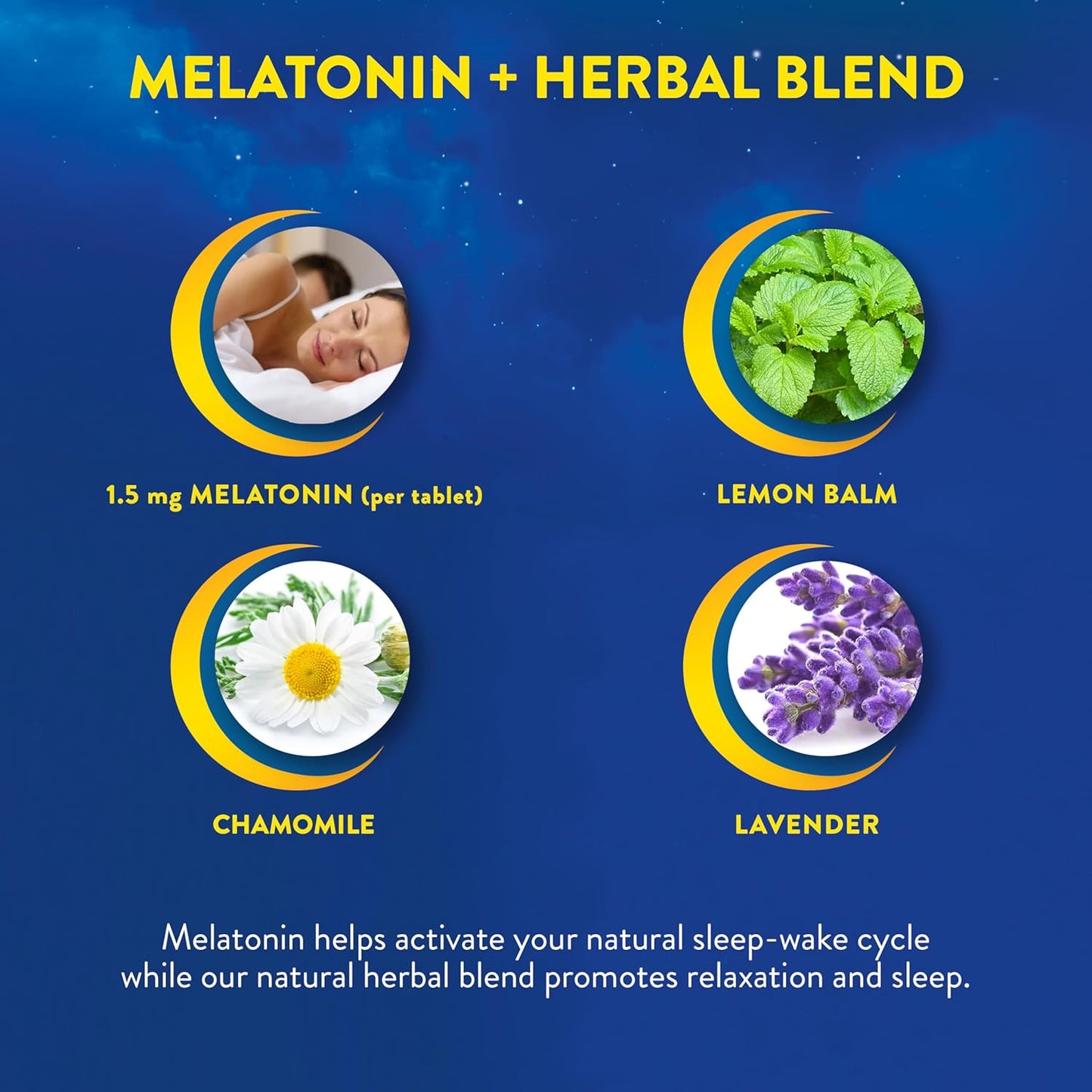 MidNite 天然助眠咀嚼片 - 樱桃味 | 含褪黑素、洋甘菊、薰衣草和柠檬香脂 | 缓解偶发性失眠 | 不易成瘾 | 30 片