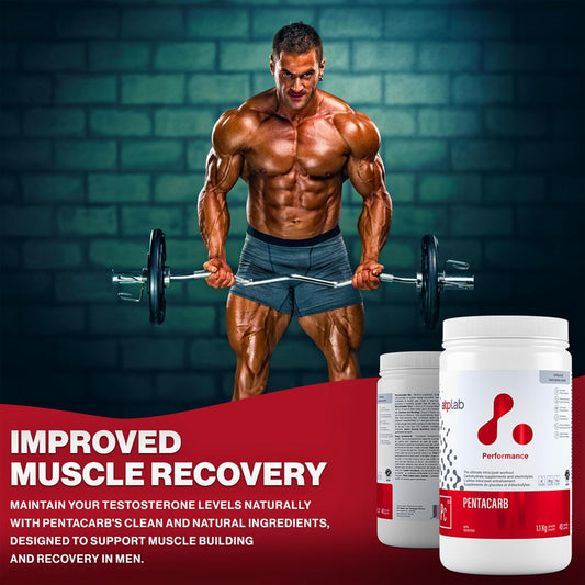 ATP LAB Pentacarb 1.1kg Unflavored Powder 40-Servings - Carbohydrate & Electrolyte - Supports Performance, Energy & Endurance - Ideal for Post-Workout Recovery - Easy Mix Formula for Active Lifestyles