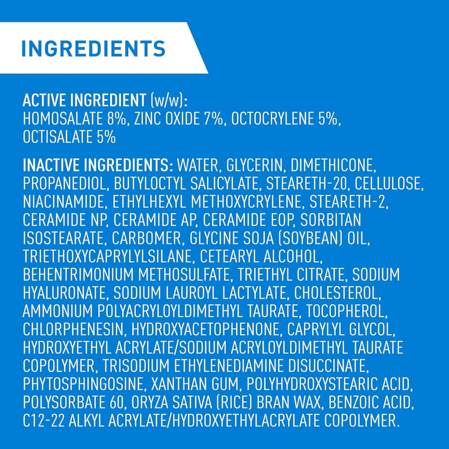 CeraVe Facial Moisturizer with SPF 30. Face Sunscreen Lotion with Hyaluronic Acid, Niacinamide & Ceramides for Women & Men. Oil-free, normal to dry skin. Verified Extended Use Date, Travel Size 89ML