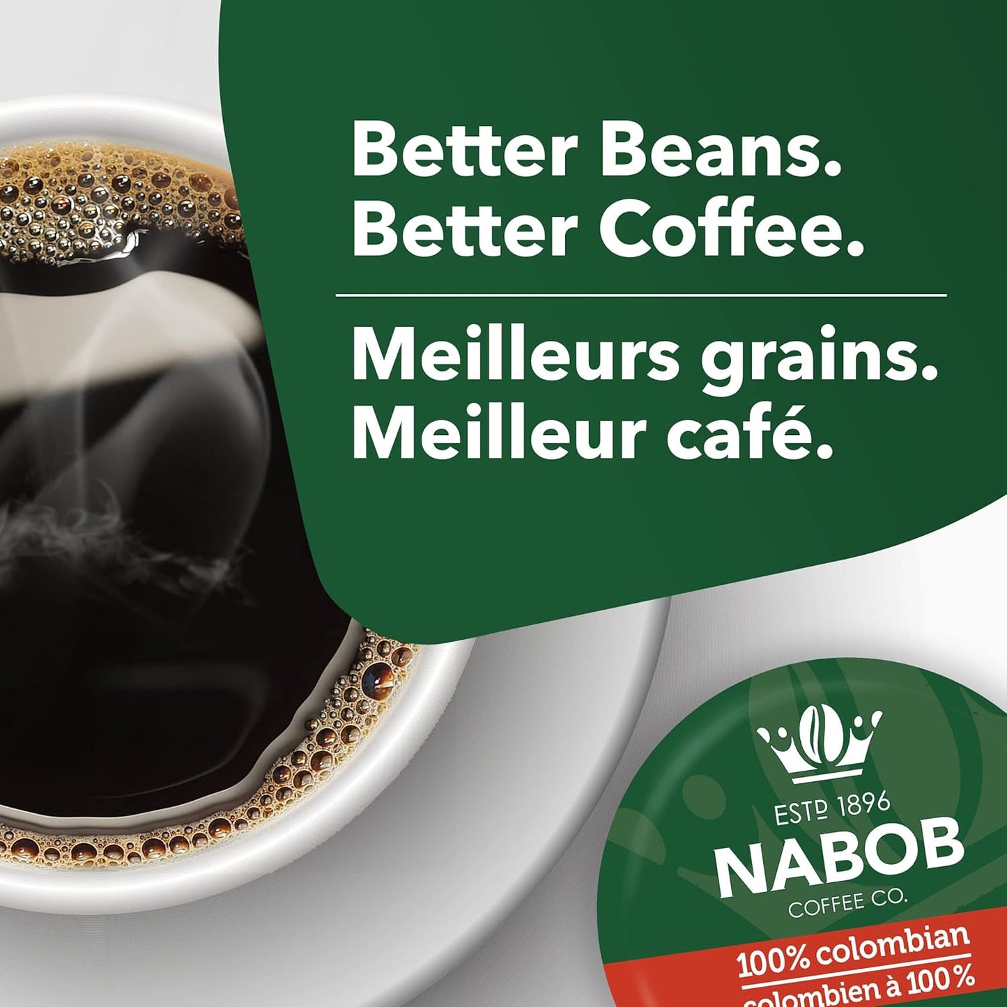 Tassimo Nabob 100% 哥伦比亚咖啡单份 T-Discs,14 片装