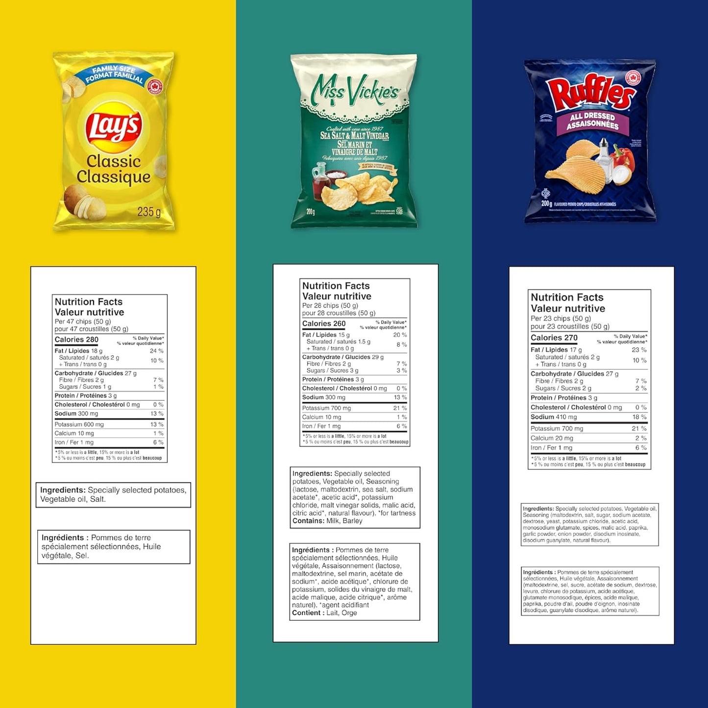 Frito-Lay Traditions 零食盒,什锦装,3 包