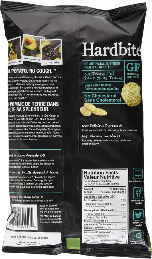 Hardbite 黑海盐鳄梨油 128g