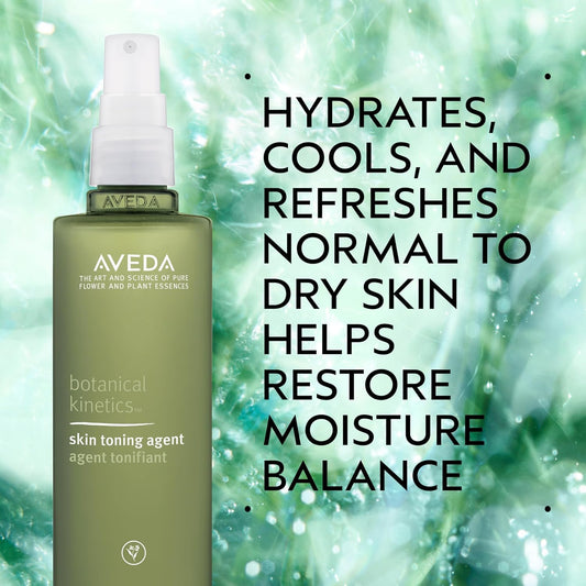 Aveda Botanical Kinetics 爽肤水 | 适合中性至干性肌肤的保湿爽肤水 | 含玫瑰水,150ml