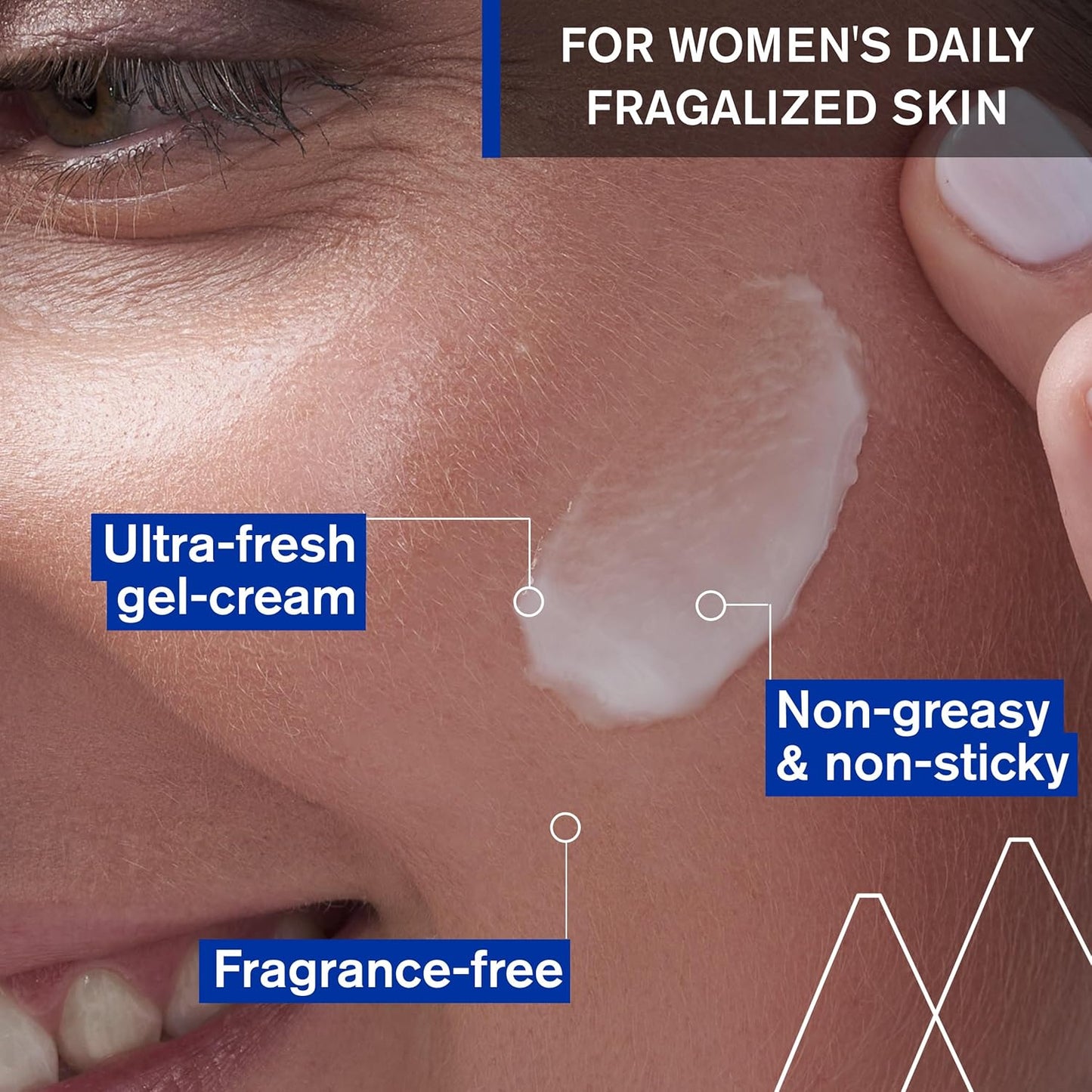 Uriage CICA Daily Gel-Cream - Lightweight Face Cream With Hyaluronic Acid, Vitamin B5 & Copper-Zinc - Fagrance-Free & Non-Sticky - 40ml