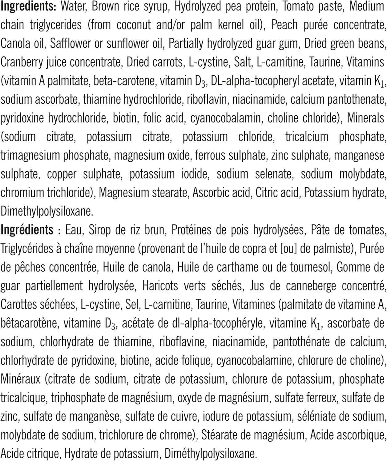 COMPLEAT 1.5 卡路里/毫升,含真正食物成分,配方液體飲食,24 盒,6.5 公斤