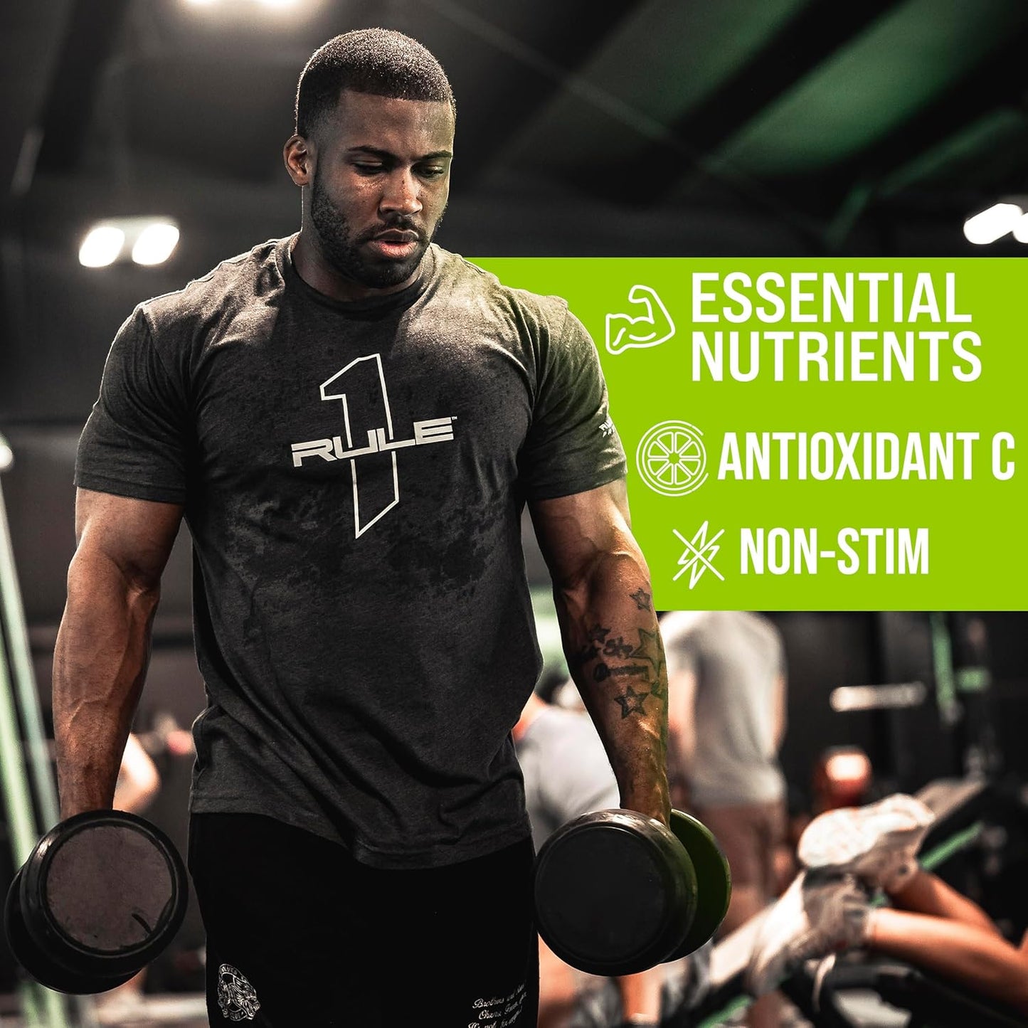 Rule 1 Lytes 40 serv 柠檬青柠味 220 克