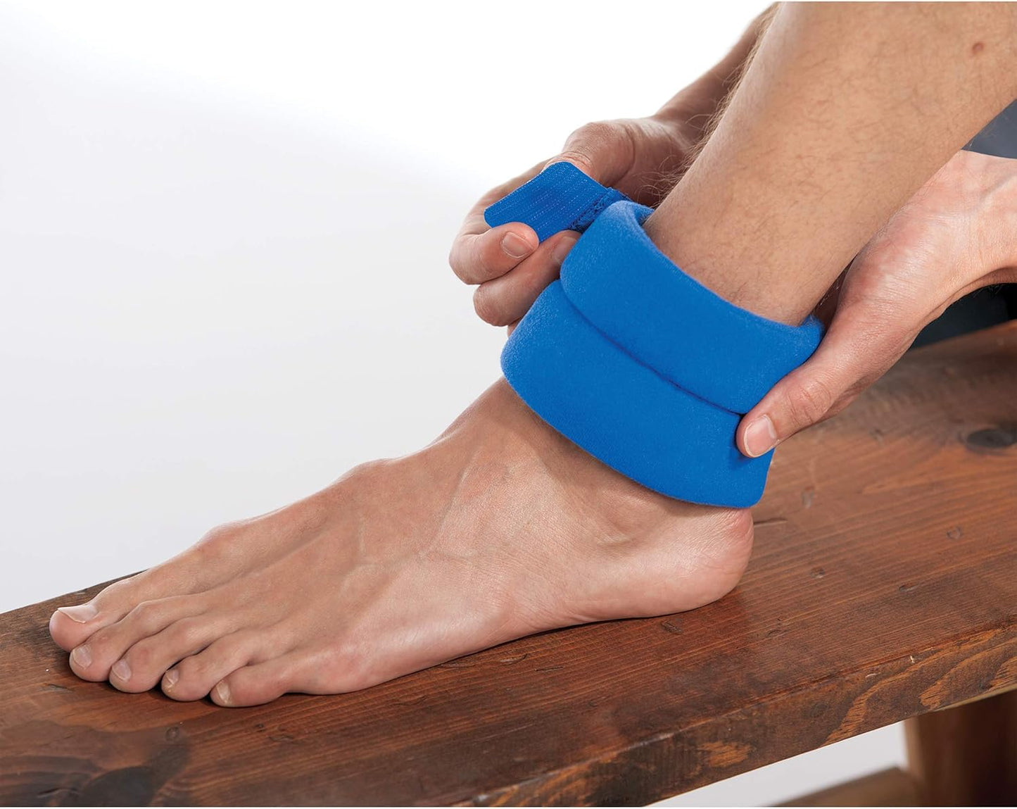 Bed Buddy 关节敷贴 - 冷热疗法,缓解肌肉疼痛和关节疼痛 - 小型加热垫,适用于膝盖、手腕、肘部、脚踝、手臂或腿部,2 个