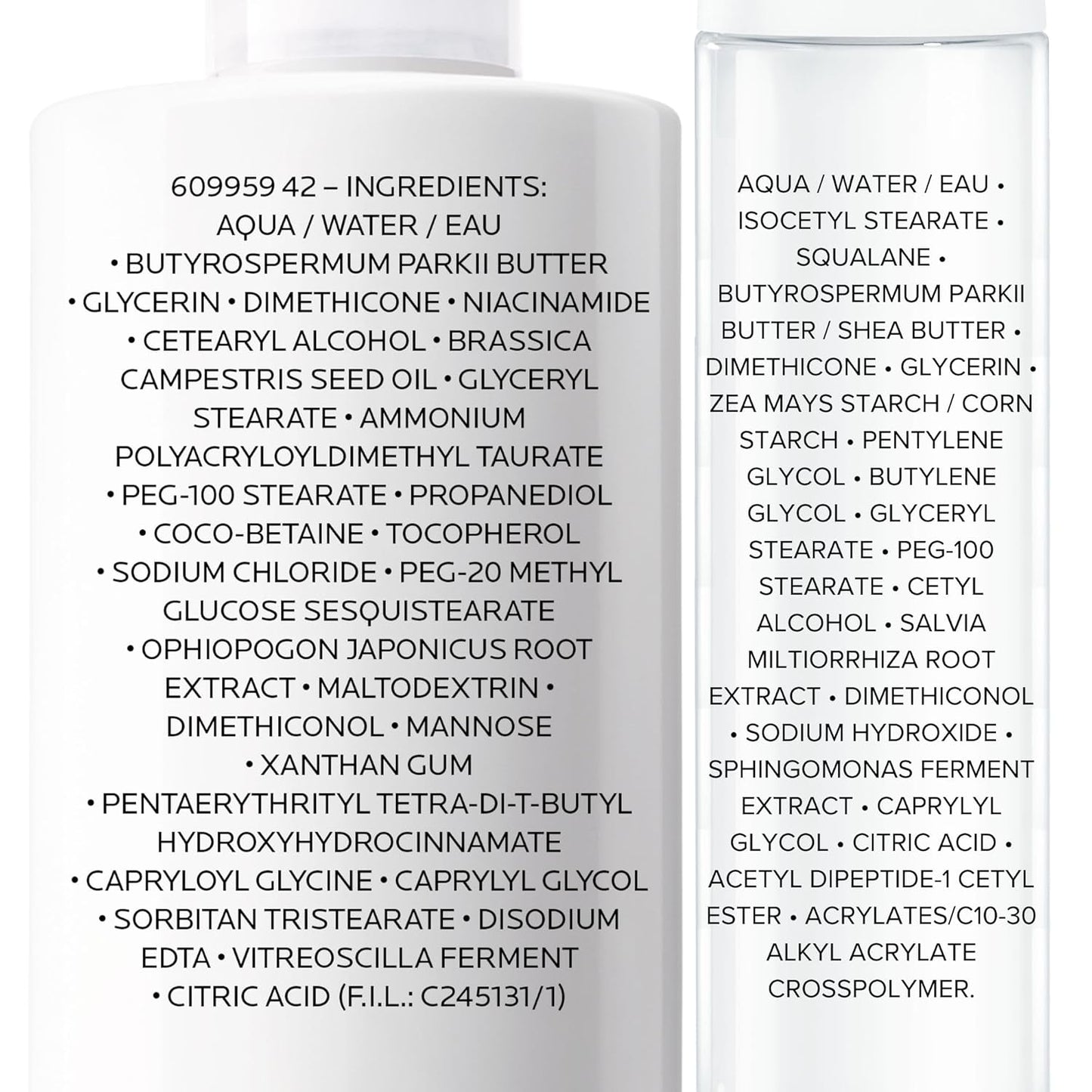 La Roche Posay Face Cream & Body Lotion BUNDLE, Toleriane Dermallergo Creme & Lipikar Baume AP+M, Your Sensitive Skin Hydration Duo, Suitable for Sensitive, Dry to Very Dry Skin, Fragrance-Free