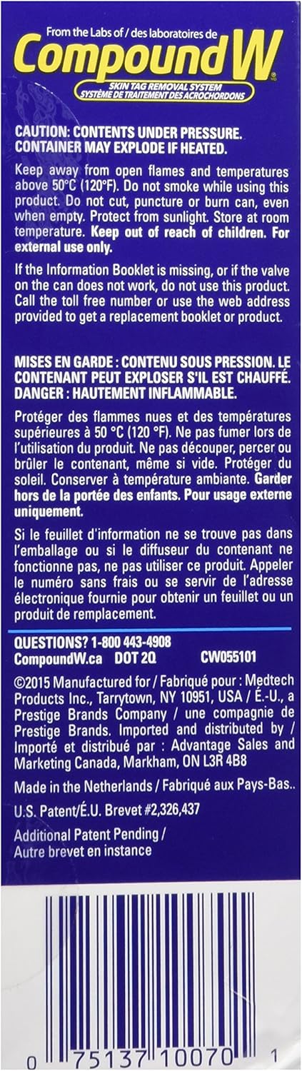 Compound W Skin Tag and Wart Remover Bundle | 22 Treatments for Safe and Effective Removal