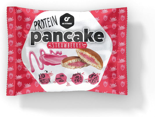 GoFitness Nutrition - Protein Pancake- Box - Strawberry 12X50g