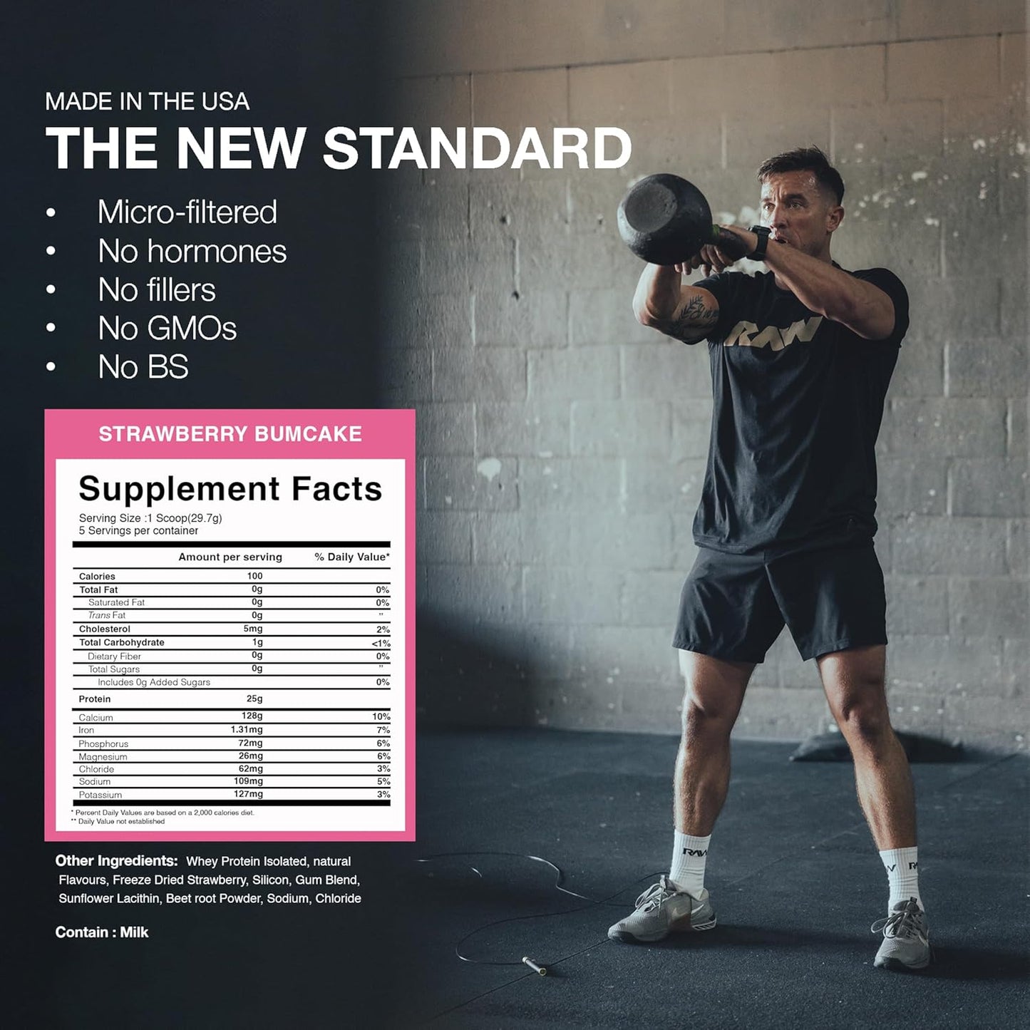 CBUM Itholate Protein - Strawberry Bumcake 25 Servings