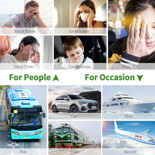ifory 晕车贴,20 片装,防水不瞌睡,旅行必备,成人儿童适用