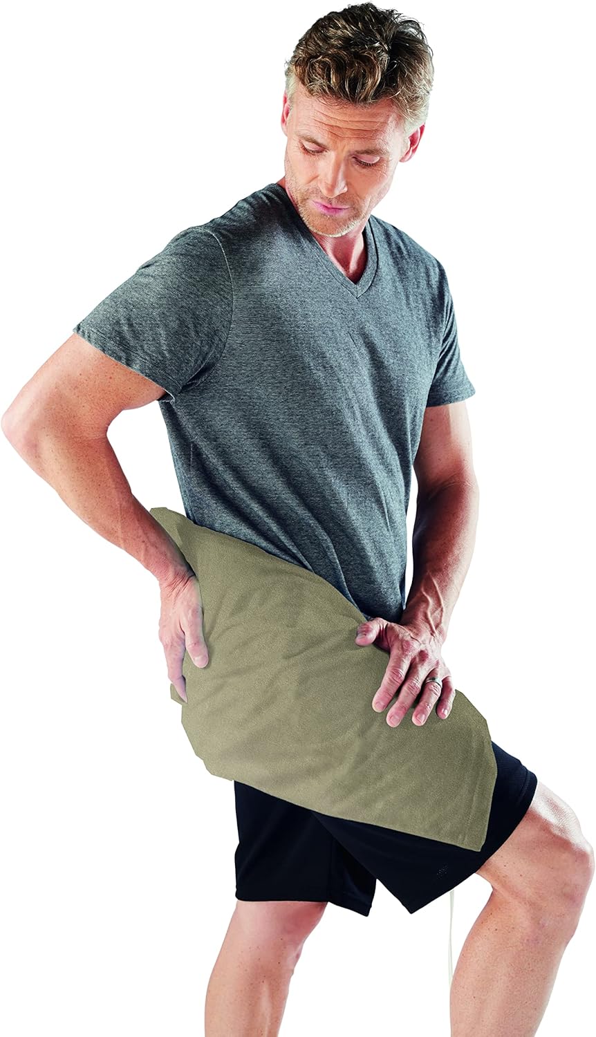 Sunbeam 濕潤乾燥特大號加熱墊,3 種加熱設置,米色