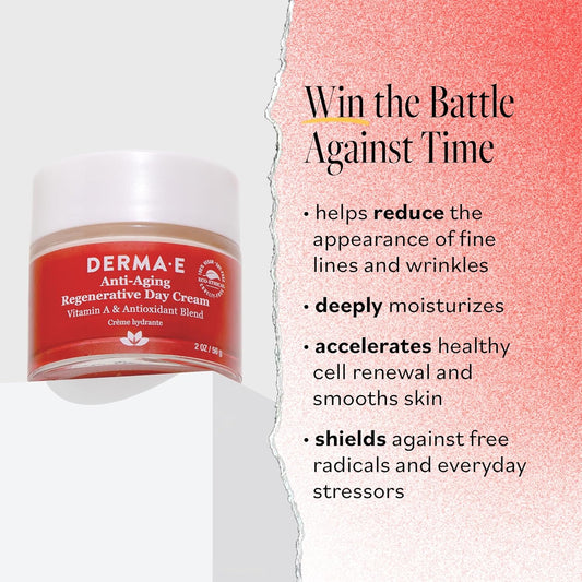 Derma-E Anti-Aging Regenerative Day Cream Cream Unisex 2 oz