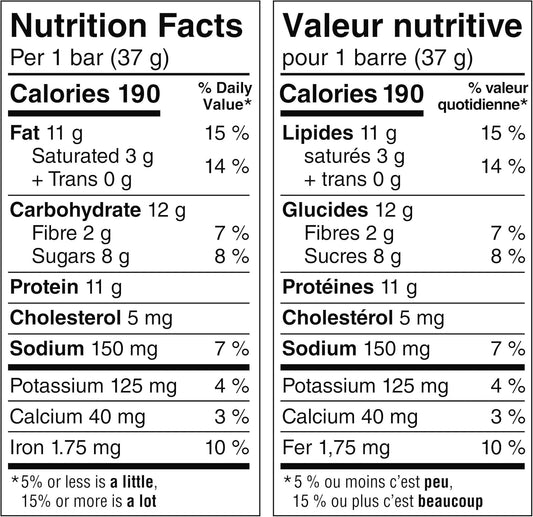 NATURE VALLEY Peanut Almond and Dark Chocolate Flavour Protein Bars, Granola Bars, Made with Real Peanuts, Source of Protein, Pack of 4 Protein Bars