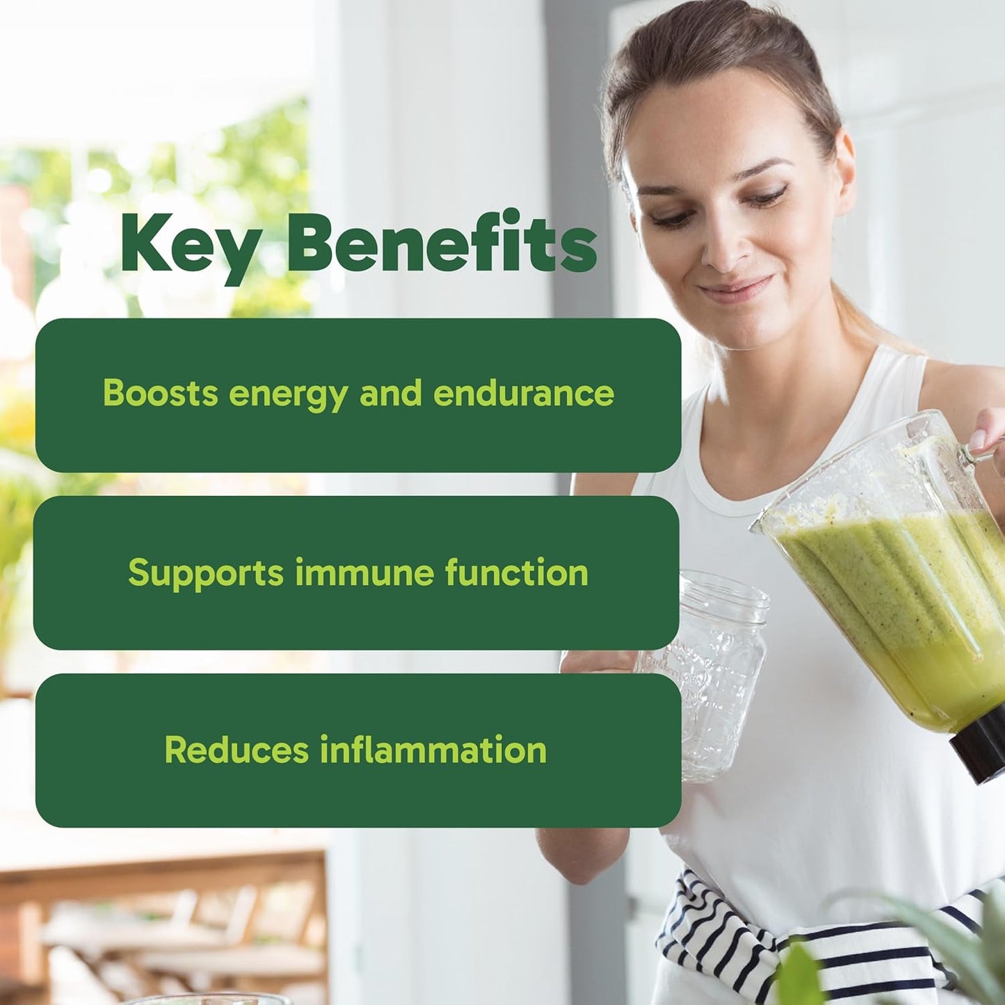 Organika Canadian-Made Certified Organic Spirulina Powder- Superfood, 3rd Party Tested, Pristine Sourcing, Vegan- 300g