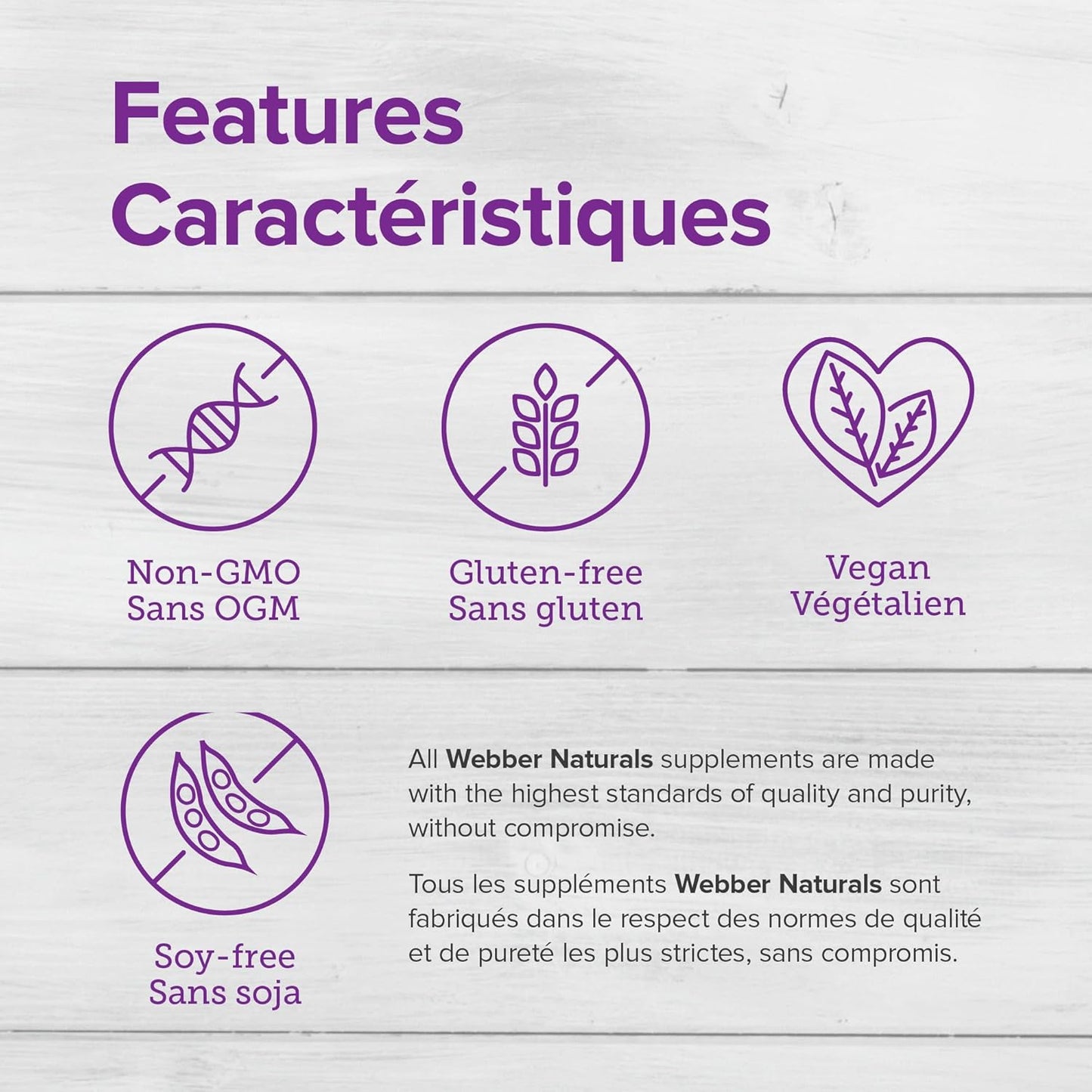 Webber Naturals 葉酸 1000 微克,120 片,產前營養,純素