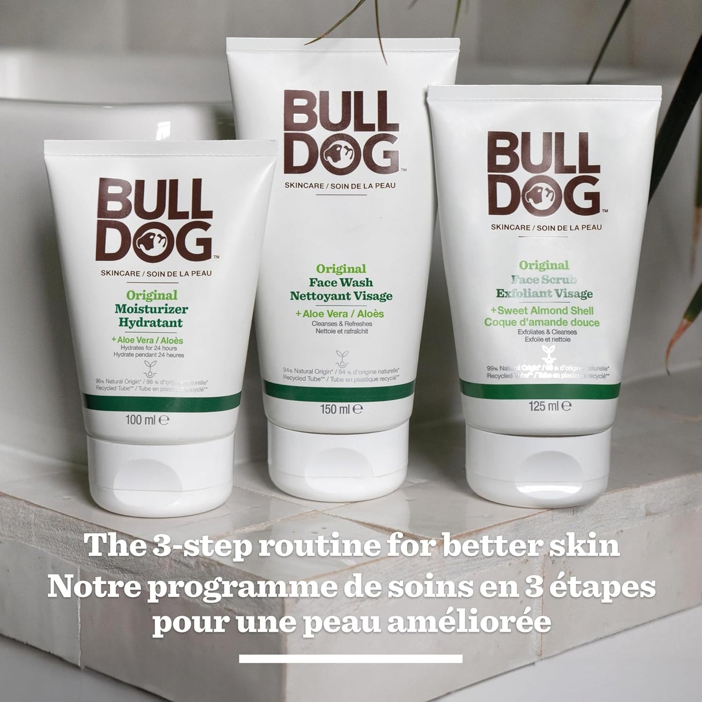 Bulldog Skincare Original Face Wash and Cleanser for Men, 150 mL
