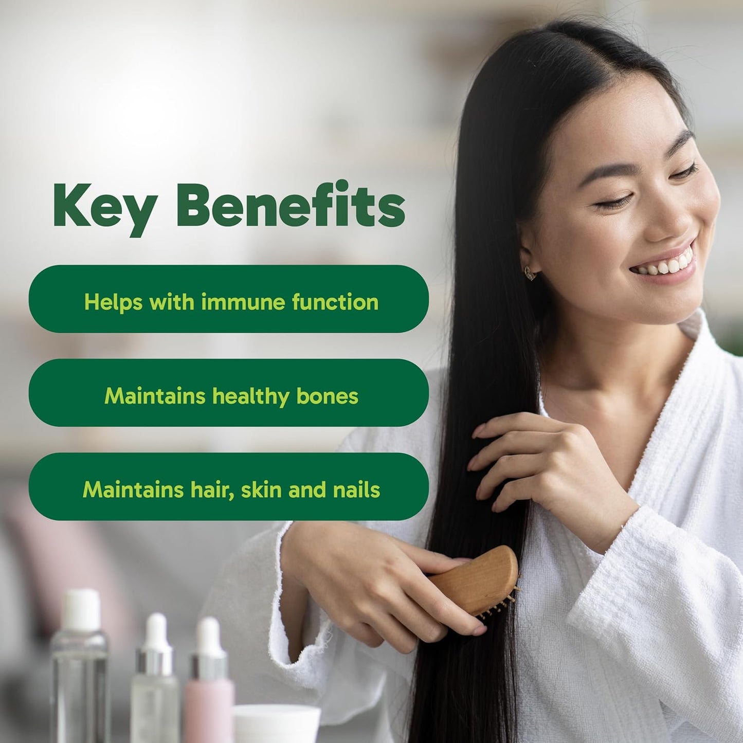 Organika 液體鋅和維生素 C - 橙味 - 免疫支持 - 300 毫升(1 包)