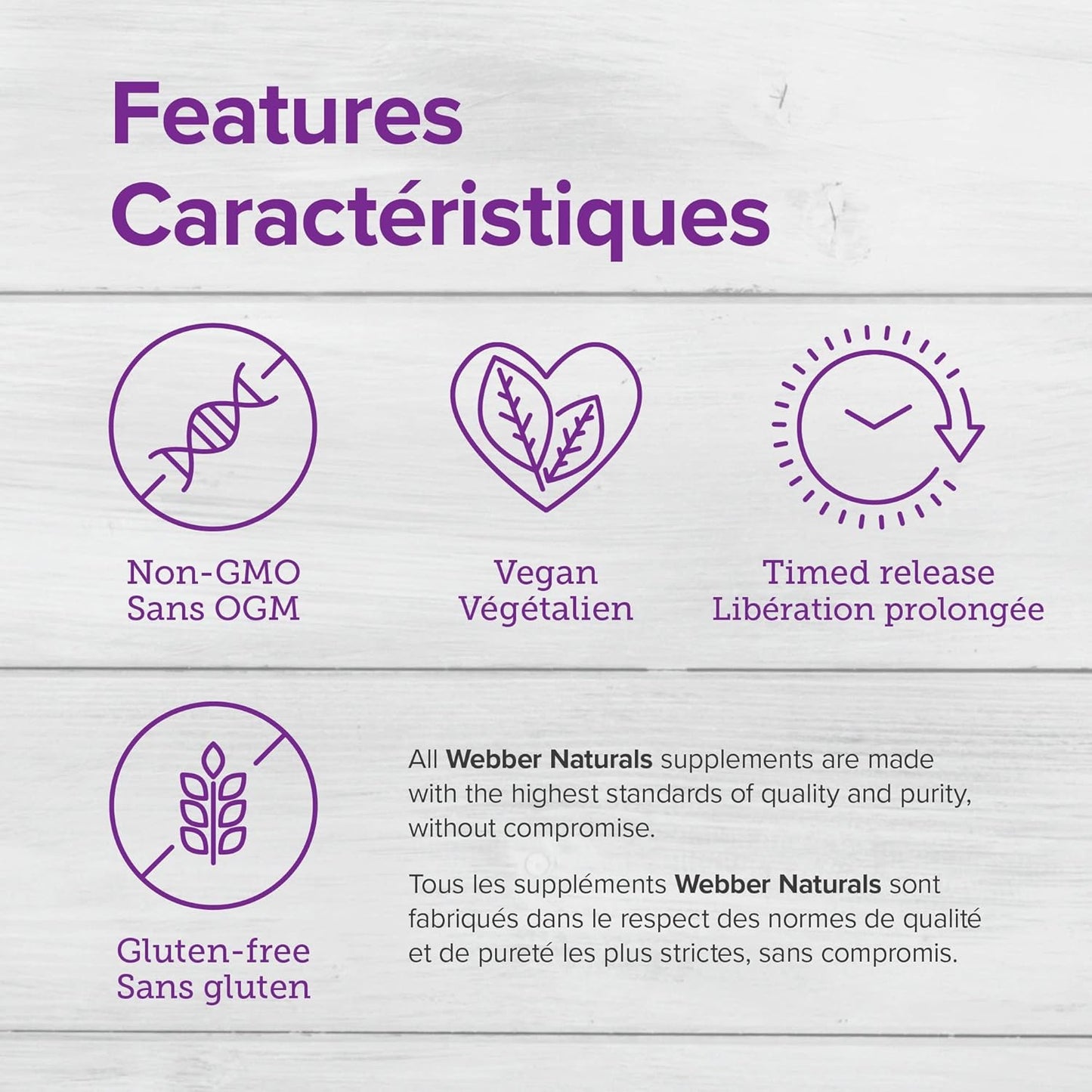 Webber Naturals Niacin 500 mg, 90 Capsules, No Flush, Vitamin B3 Supplement & Vitamin B100 Complex, Timed Release, 140 Tablets, Supports Energy Production