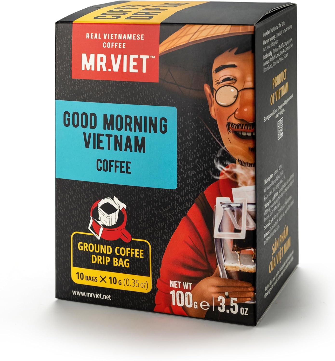 Mr.Viet 早安越南研磨咖啡滴濾包 8 包