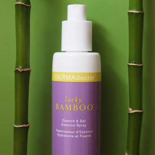 Dermadoctor Lucky Bamboo quench & Set Essence Spray 100 Ml/ 3.4 Oz, 3.4 ounces