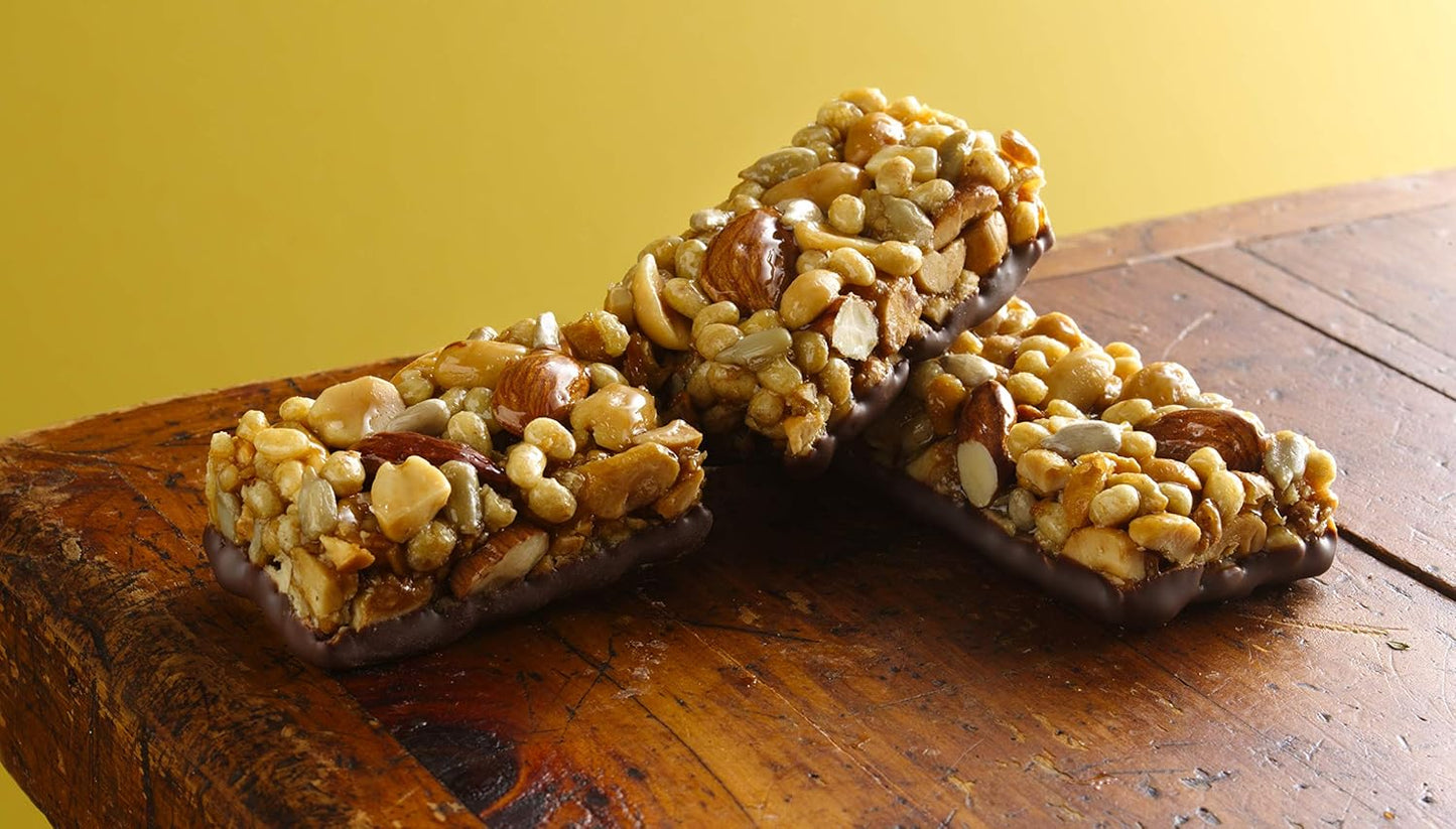 Nature Valley Sweet & Salty Dark Chocolate Nut Granola Bars, 15 Count & Protein Bars Peanut Almond & Dark Chocolate Flavour, 4-Count, 148 Gram