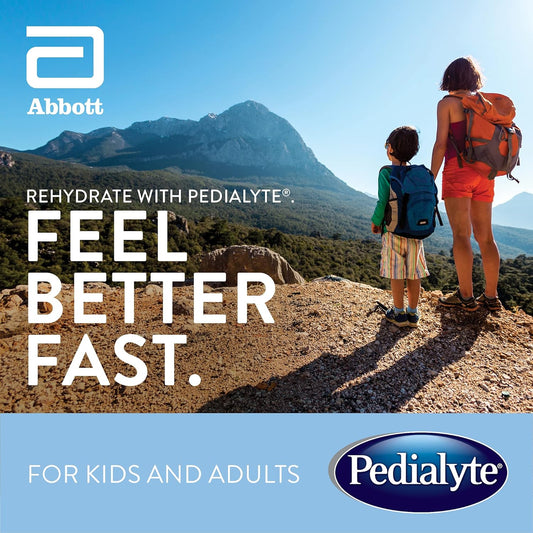 Pedialyte Electrolyte Oral Rehydration Solution, Unflavoured, 1-L Bottle